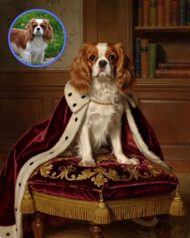 Pet portrait example